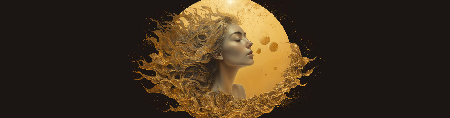 golden moon golden woman