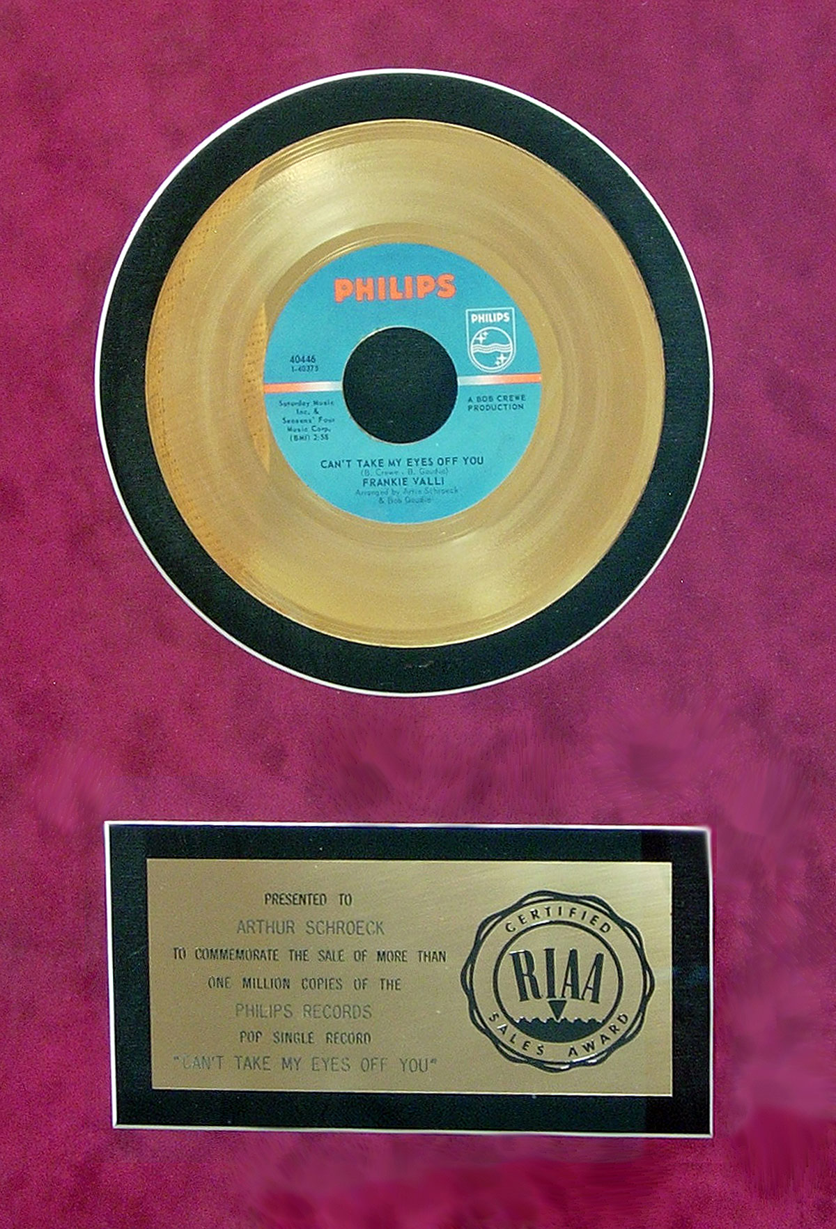 Gold record