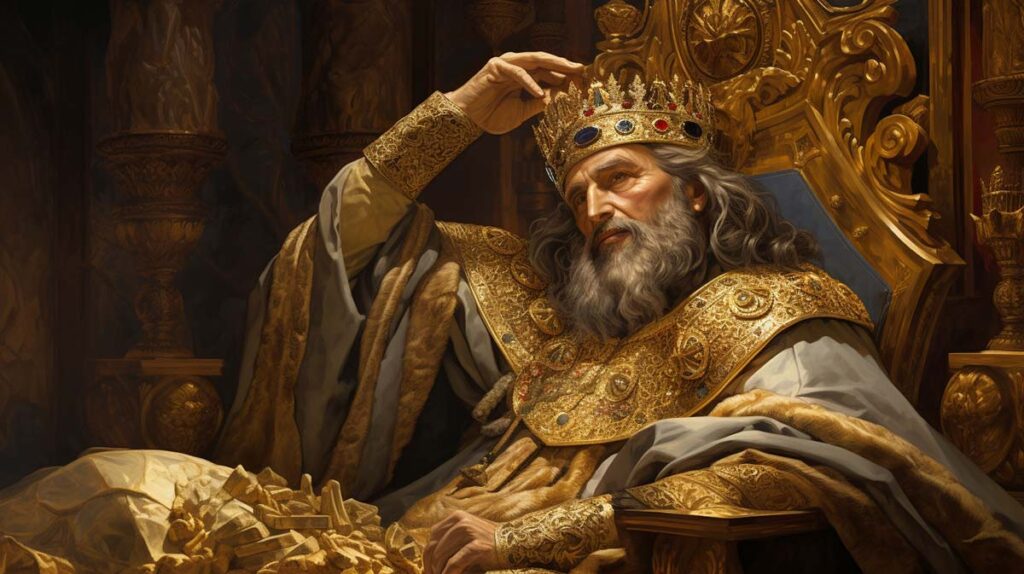 medieval king wealth and power - history of gold.jpg