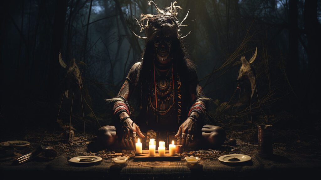 Shamanism - gold and religion