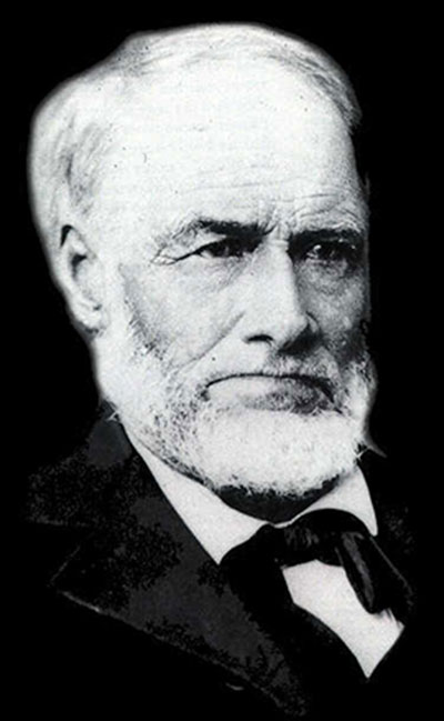 James Marshall - discoverer of gold in california that started the gold rush.