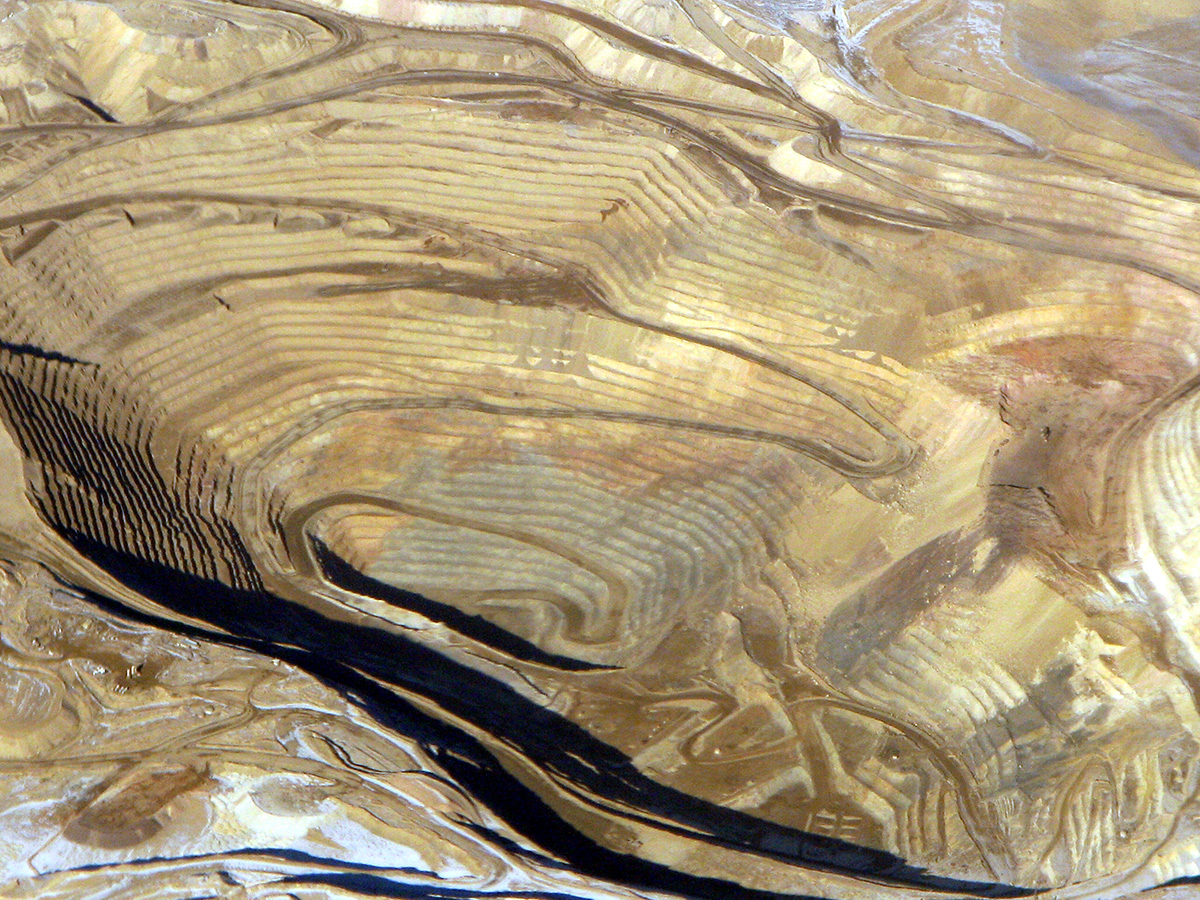 Round Mountain open-pit gold mine in Nevada.