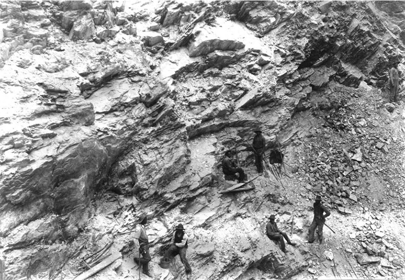 Haile Pit, Haile Gold Mine, Lancaster County, South Carolina 1904 (USGS Photographic Library)