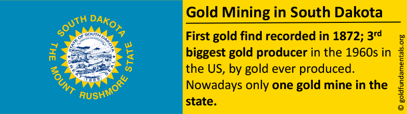 Gold mining in South Dakota - facts