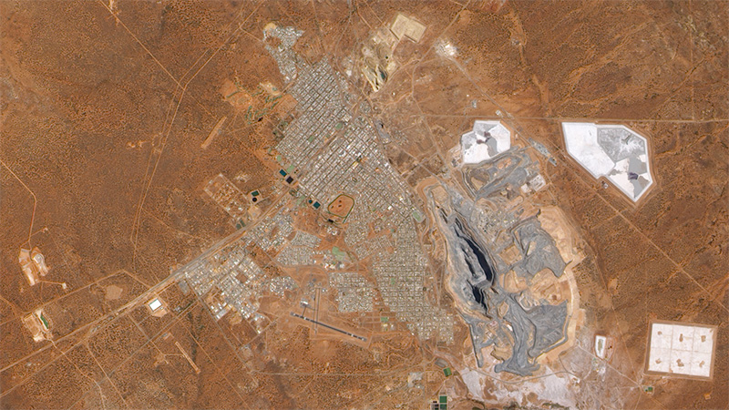 Super Pit gold mine in Australia 2010 