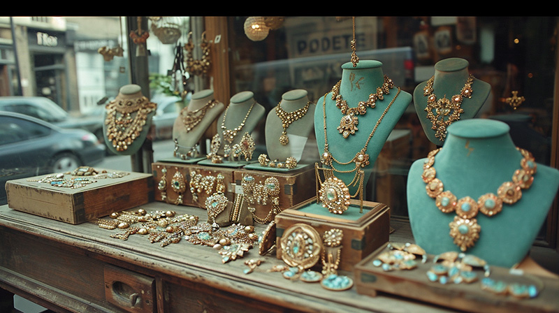 Jewelry shop.