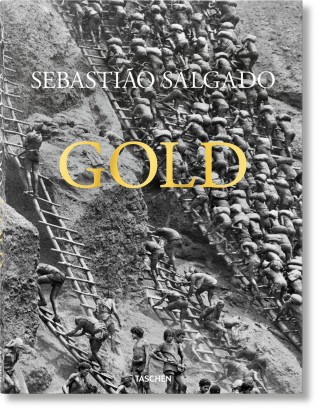 Struggle for gold in the Amazonas (book cover from Sebastião Salgado).